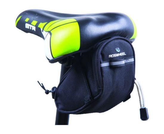 Сумка под седло Black Aqua JK-P1304 липучки 2000027090495 