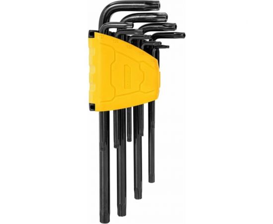Набор шестигранных удлиненных ключей DELI torx dl234209h материал Cr-V, 9 шт. 104515 