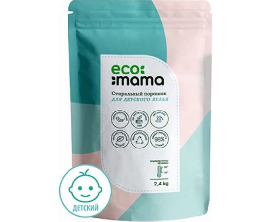 Стиральный порошок для детского белья ECOMAMA PD02 
