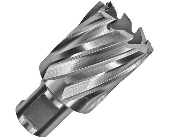 Сверло корончатое HSS по металлу (21х30/63 мм; Weldon 19) D.BOR CD-HSS-030-021-W 