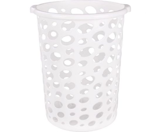 Корзина для мусора ЗПИ «Альтернатива» "Сорренто" 12л белый М2052 