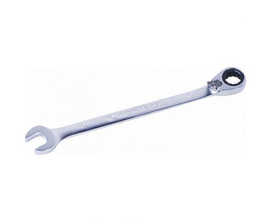 Трещоточный комбинированный ключ с флажковым переключением KING TONY 7 мм 373207M 