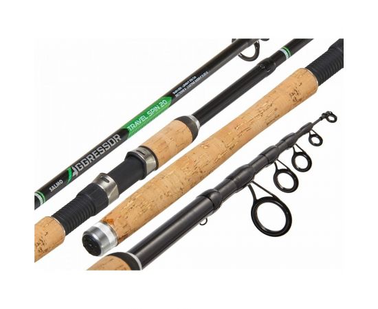 Спиннинговое телескопическое удилище SALMO Aggressor TRAVEL SPIN 20 2.10 5424-210 – изображение 2