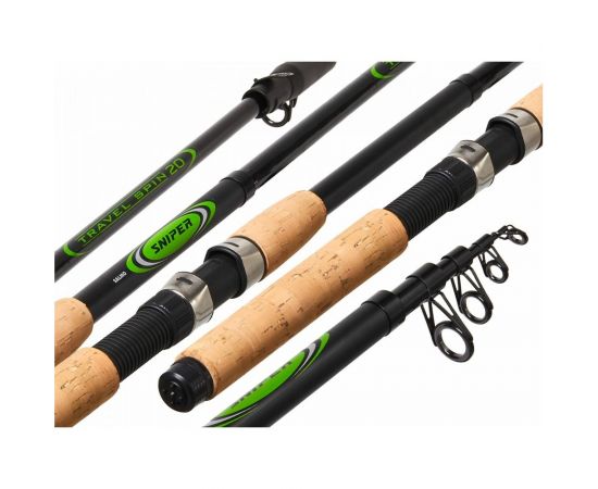Спиннинговое телескопическое удилище SALMO Sniper TRAVEL SPIN 20 2.10 2419-210 – изображение 2