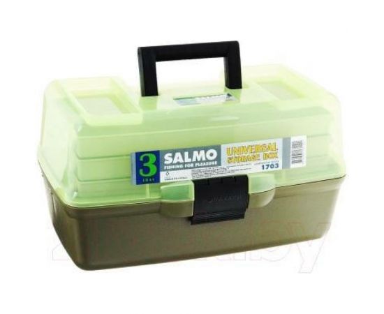 Рыболовный ящик с тремя полками Salmo 1703 – изображение 2