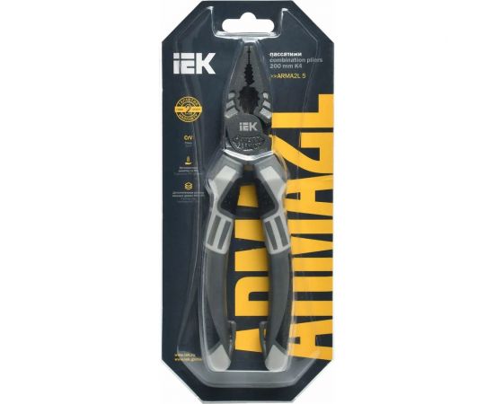 Пассатижи IEK ARMA2L 5 K4 200 мм A2L5-PL10-K4-200 – изображение 3