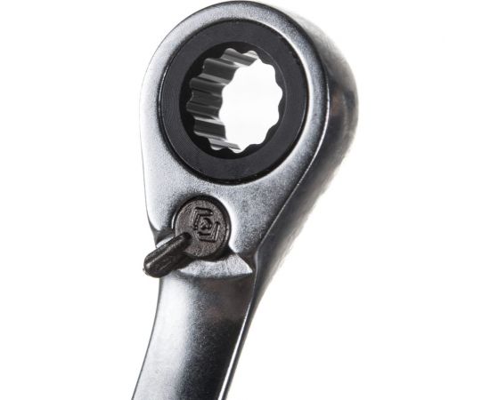 Трещоточный комбинированный ключ с флажковым переключением KING TONY 7 мм 373207M – изображение 6