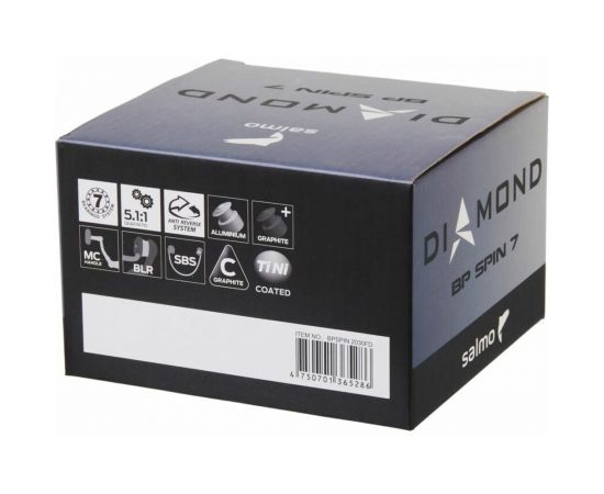 Безынерционная катушка SALMO Diamond BP SPIN 7 3000FD 2030FD – изображение 10