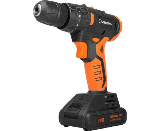 Аккумуляторная дрель-шуруповерт Вихрь ДА-18Л-2КУ/Б 72/14/23 