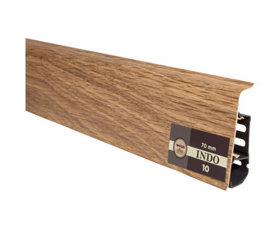 Плинтус Arbiton Indo 10 Дуб Бурбон, 2500x70x26 мм 61592 