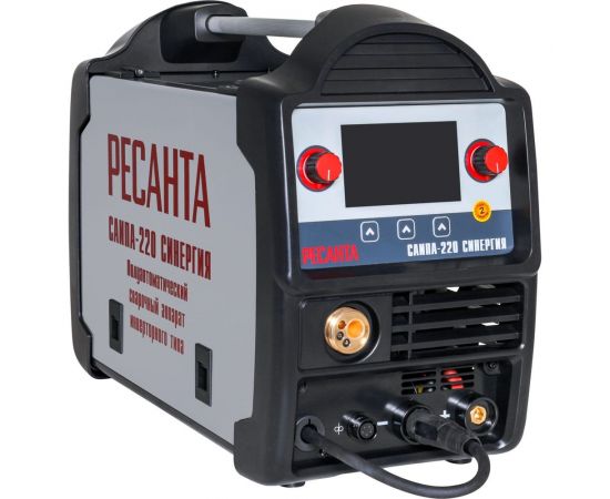 Сварочный полуавтомат Ресанта САИПА-220 СИНЕРГИЯ /MIG/MAG/ 65/75 