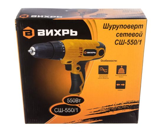 Сетевой шуруповерт Вихрь СШ-550/1 72/16/2 – изображение 11