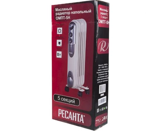 Масляный радиатор Ресанта ОМПТ-5Н 67/3/2 – изображение 11