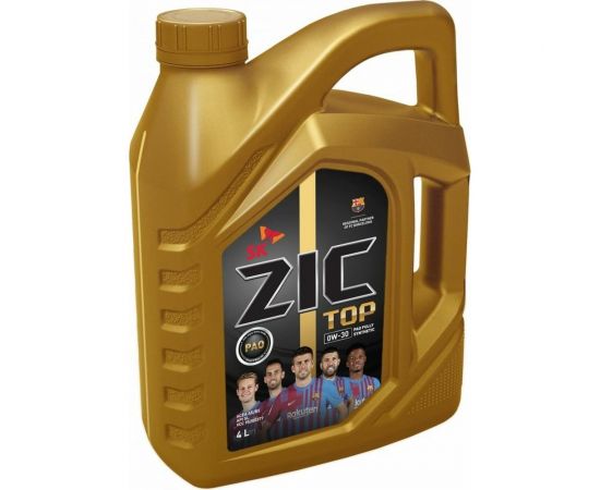 Моторное масло ZIC TOP 0W-30, 4 л 162680 – изображение 2