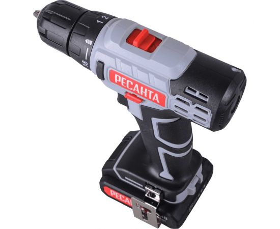Аккумуляторная дрель-шуруповерт Ресанта ДА-14-2Л 75/14/3 – изображение 2