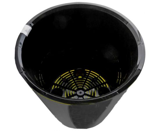 Горшок для цветов Idiland rosemary диам. 330 мм, 16 л, с дренажной вставкой, на колесиках, серый 692216004СЕР – изображение 2