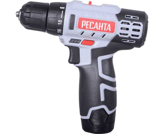 Аккумуляторная дрель-шуруповерт Ресанта ДА-12-2Л 75/14/1 – изображение 3