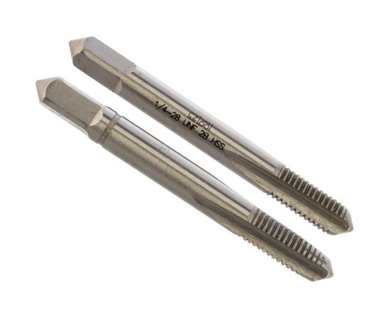 Набор метчиков из 2-х, DIN 2181 HSS, UNF 1/4, 28 н/д BUCOVICE 146140 – изображение 3