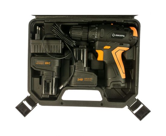 Аккумуляторная дрель-шуруповерт Вихрь ДА-24Л-2К/Б 72/14/24 – изображение 3