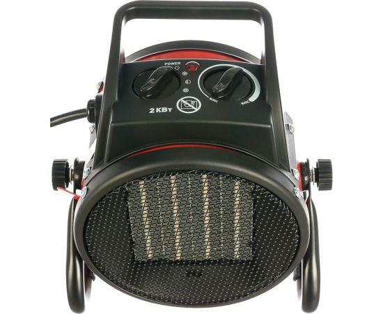 Тепловая электрическая пушка Ресанта ТЭПК-2000K керам.нагревательный элемент, круглая 67/1/24 – изображение 3