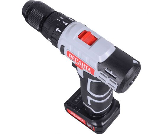 Аккумуляторная дрель-шуруповерт Ресанта ДА-24-2ЛК-У 75/14/8 – изображение 3