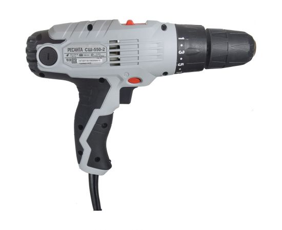 Сетевая дрель-шуруповерт Ресанта СШ-550-1 75/16/2 – изображение 4