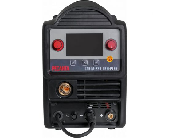 Сварочный полуавтомат Ресанта САИПА-220 СИНЕРГИЯ /MIG/MAG/ 65/75 – изображение 4