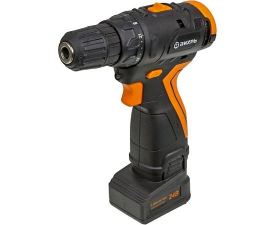 Аккумуляторная дрель-шуруповерт Вихрь ДА-24Л-2К/Б 72/14/24 – изображение 4