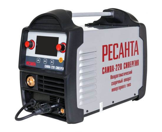 Сварочный полуавтомат Ресанта САИПА-220 СИНЕРГИЯ /MIG/MAG/ 65/75 – изображение 5