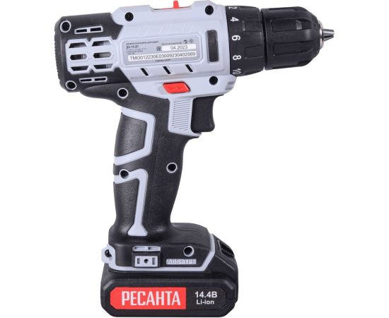 Аккумуляторная дрель-шуруповерт Ресанта ДА-14-2Л 75/14/3 – изображение 6