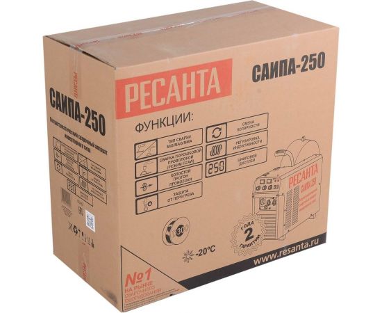 Сварочный полуавтомат Ресанта САИПА-250 MIG/MAG 65/65 – изображение 9