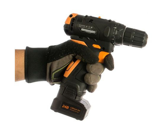 Аккумуляторная дрель-шуруповерт Вихрь ДА-24Л-2К/Б 72/14/24 – изображение 9