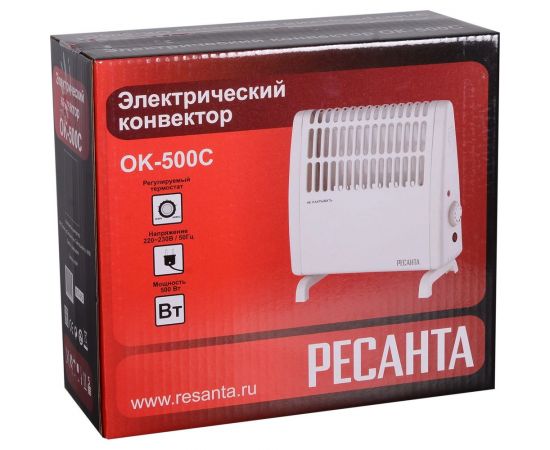 Конвектор напольный Ресанта ОК-500С 67/4/5 – изображение 9