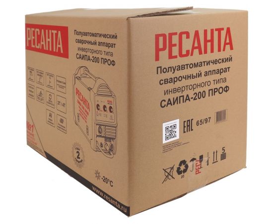 Сварочный полуавтомат Ресанта САИПА-200ПРОФ MIG/MAG 65/97 – изображение 9