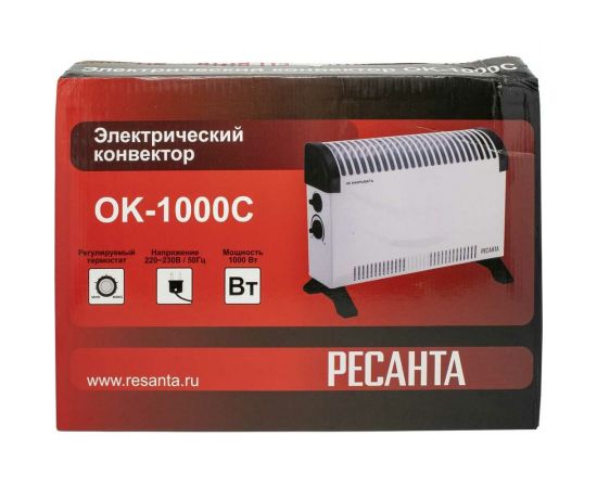 Напольный конвектор Ресанта ОК-1000С 67/4/6 – изображение 9