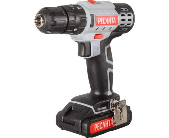 Аккумуляторная дрель-шуруповерт Ресанта ДА-18-2ЛК-У 75/14/6 