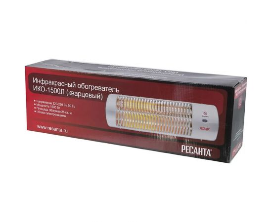 Инфракрасный обогреватель Ресанта ИКО-1500Л, кварцевый 67/5/10 – изображение 12