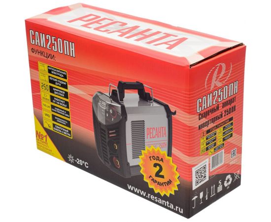 Сварочный инвертор Ресанта САИ 250 ПН 65/21 – изображение 14