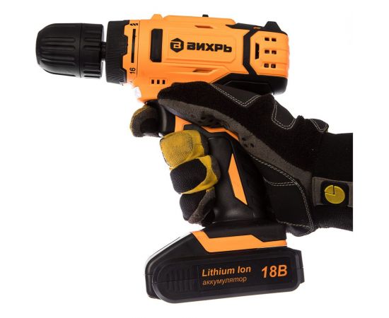 Аккумуляторная дрель-шуруповерт Вихрь ДА-18Л-2 72/14/16 – изображение 15