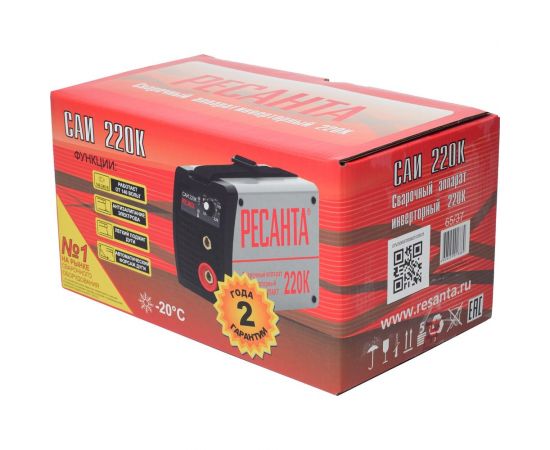 Инверторный сварочный аппарат Ресанта САИ220К 65/37 – изображение 20
