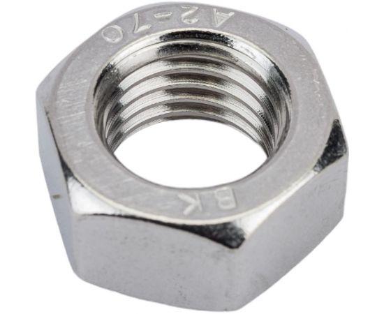 Гайка KREPFIELD нержавеющая, М16, DIN 934, А2, шестигранная 50 шт. в упак. 934А2ГАЙКАМ16-50 – изображение 3