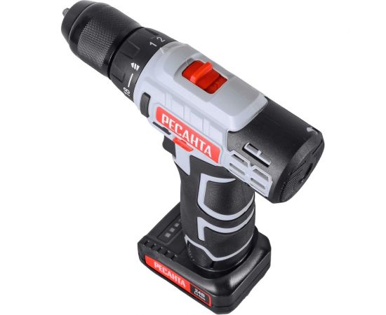 Аккумуляторная дрель-шуруповерт Ресанта ДА-24-2ЛК 75/14/7 – изображение 3