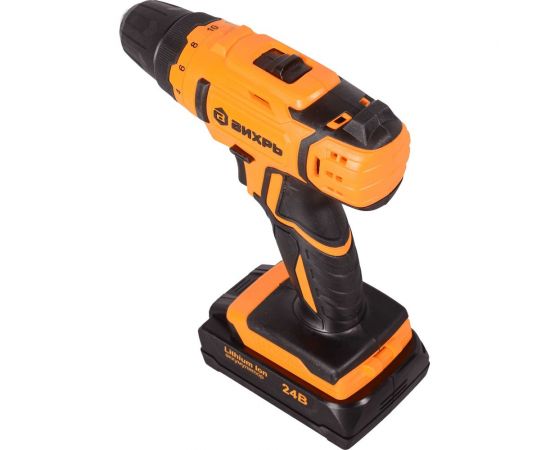 Аккумуляторная дрель-шуруповерт Вихрь ДА-24Л-2к 72/14/18 – изображение 3