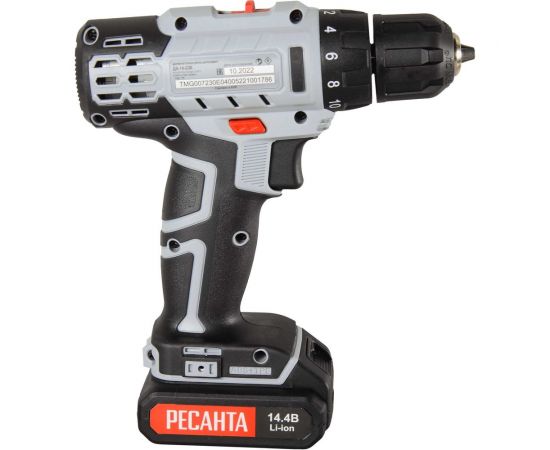 Аккумуляторная дрель-шуруповерт Ресанта ДА-14-2ЛК 75/14/4 – изображение 5