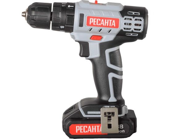 Аккумуляторная дрель-шуруповерт Ресанта ДА-18-2ЛК-У 75/14/6 – изображение 5