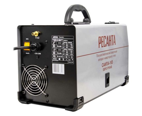 Сварочный полуавтомат Ресанта САИПА-165 Евро рукав MIG/MAG 65/95 – изображение 5