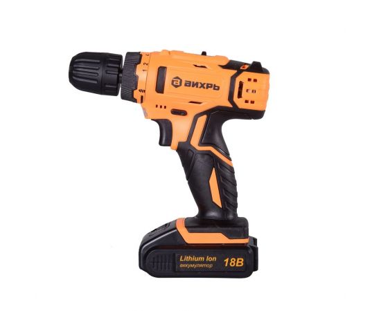 Аккумуляторная дрель-шуруповерт Вихрь ДА-18Л-2 72/14/16 – изображение 5