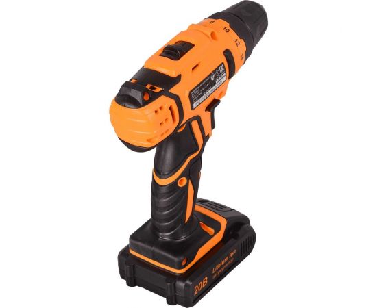 Аккумуляторная дрель-шуруповерт Вихрь ДА-20Л-2К 72/14/21 – изображение 6