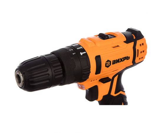 Аккумуляторная дрель-шуруповерт Вихрь ДА-18Л-2кУ 72/14/17 – изображение 6