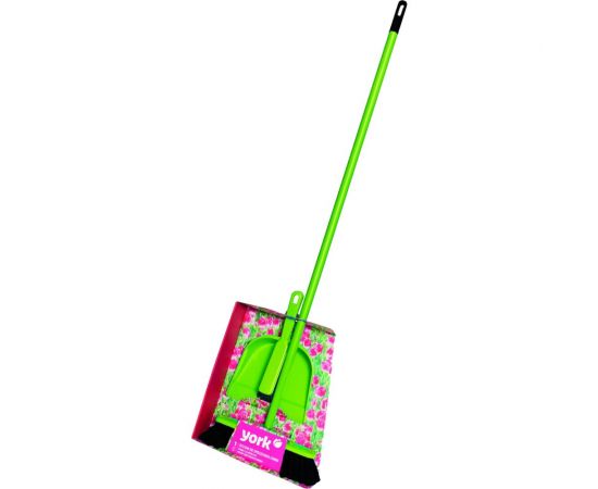 Набор для подметания YORK Комби (щётка с рукояткой 110 см, щётка-смётка+совок) 082010 – изображение 7